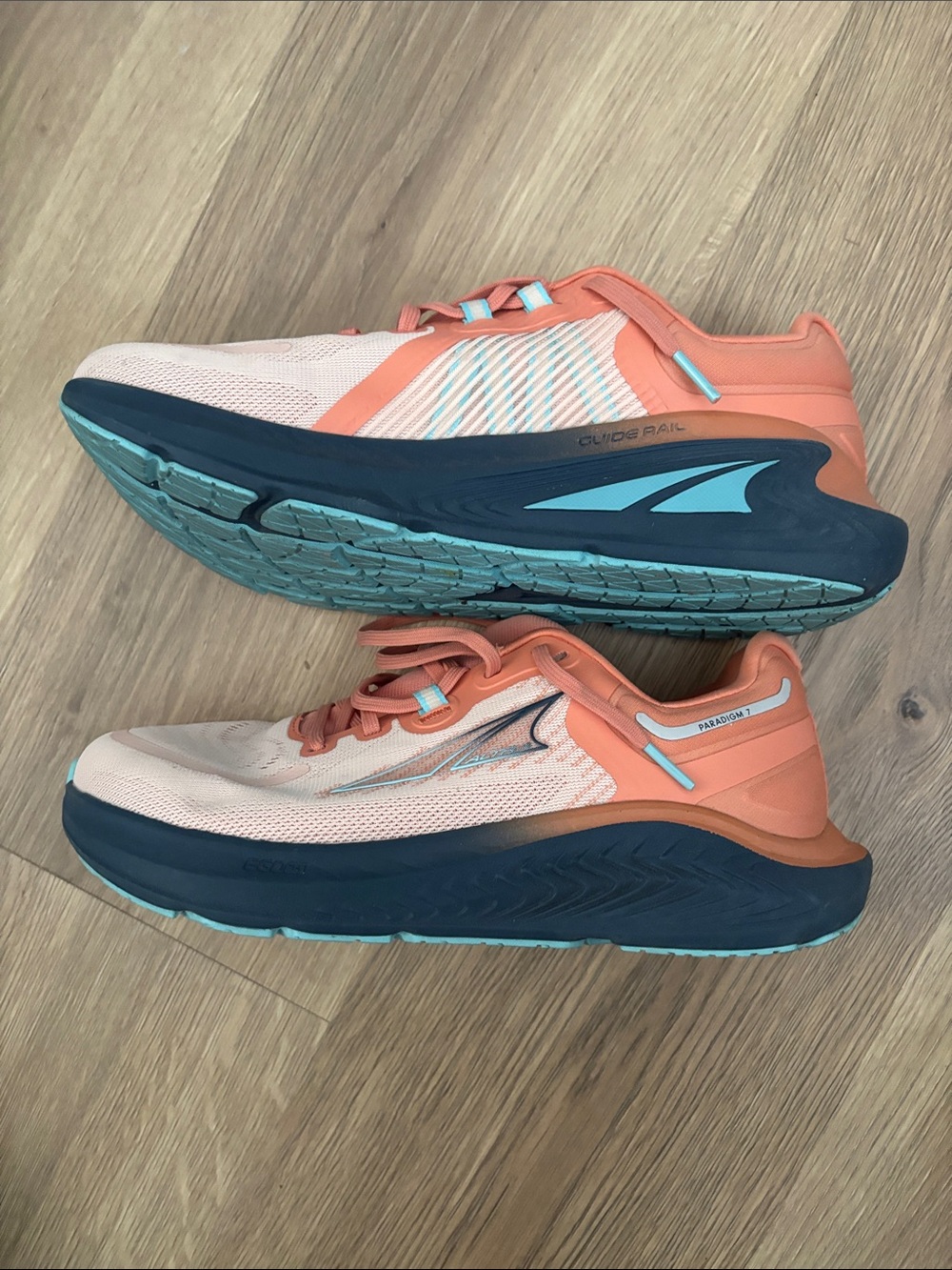 Altra Women's Coral and Navy Athletic Running Shoes